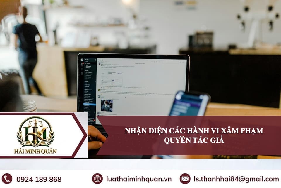 Các hành vi xâm phạm quyền tác giả